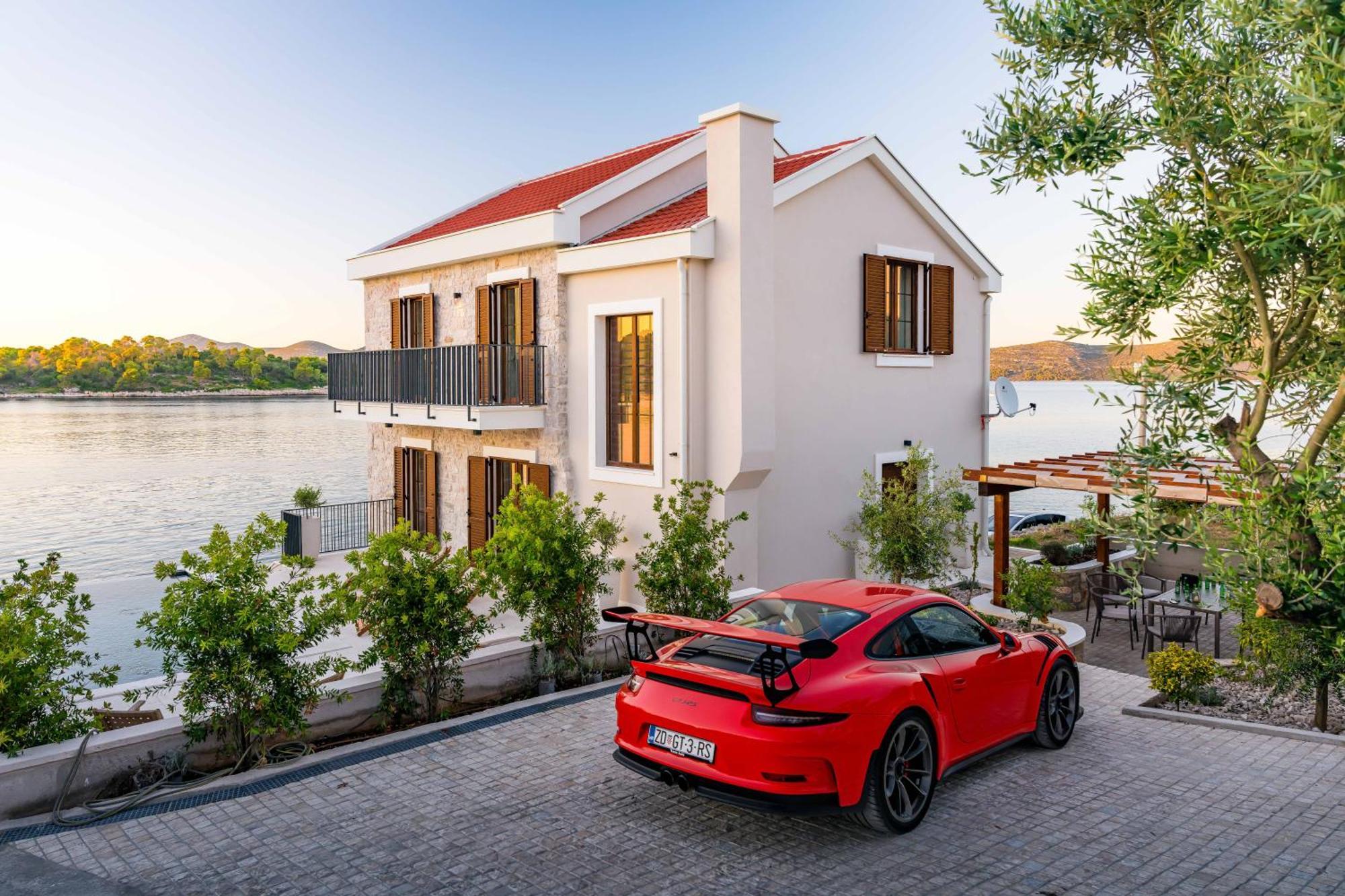 Villa Seafront Draga With Heated Infinity Pool