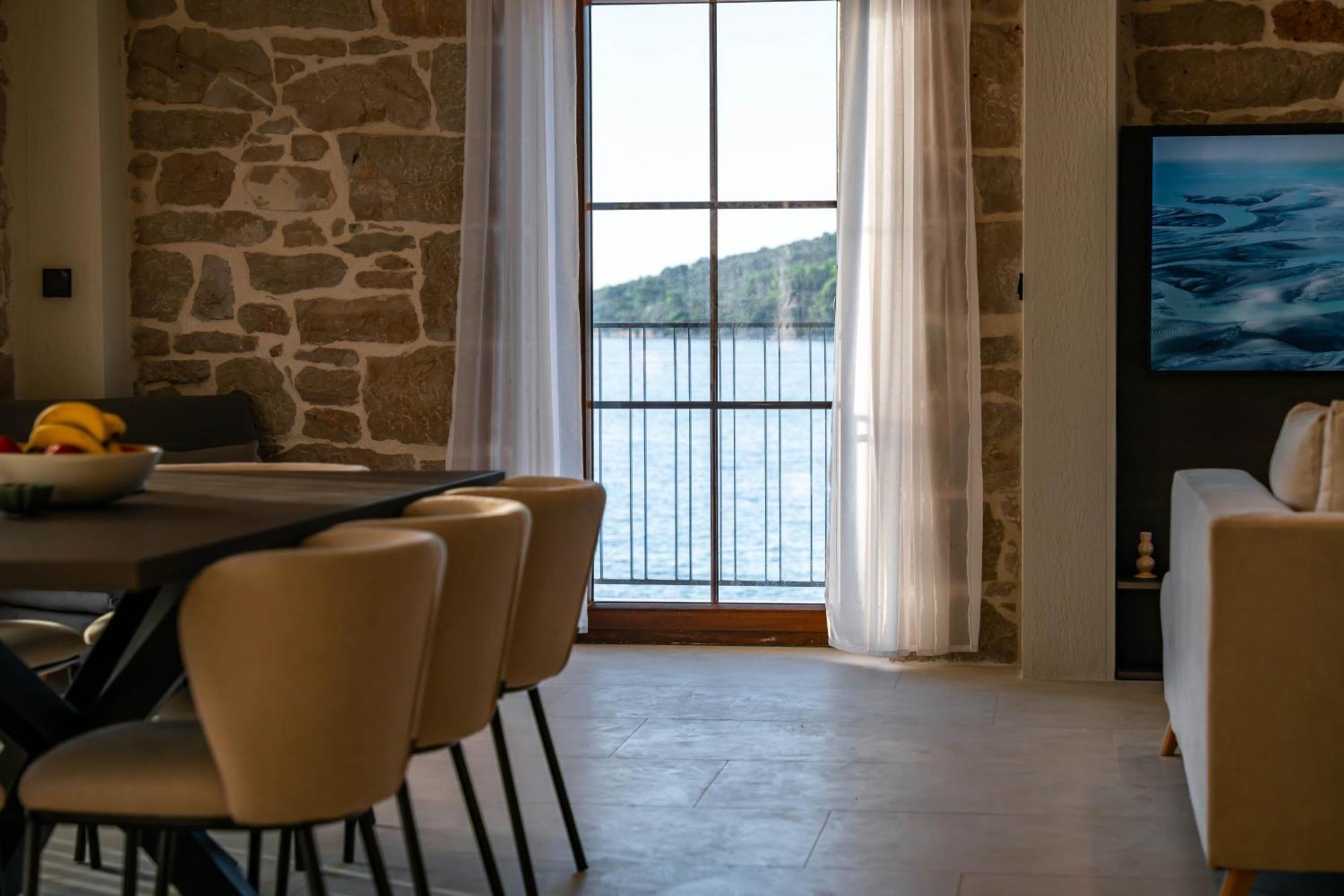 Villa Seafront Draga With Heated Infinity Pool